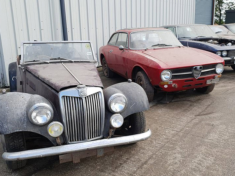 العثور على كنز من 135 سيارة كلاسيكية نادرة في أرض مهجورة